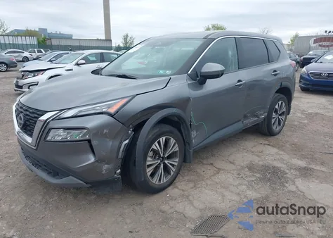 2023 Nissan Rogue Sv Intelligent Awd из США, поврежденный, VIN JN8BT3BB5PW471685